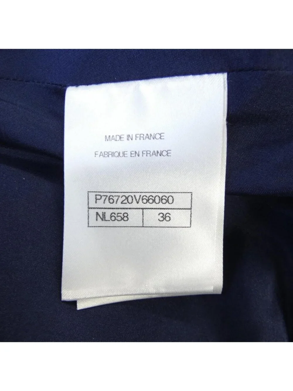 Chanel Skirt Navy
